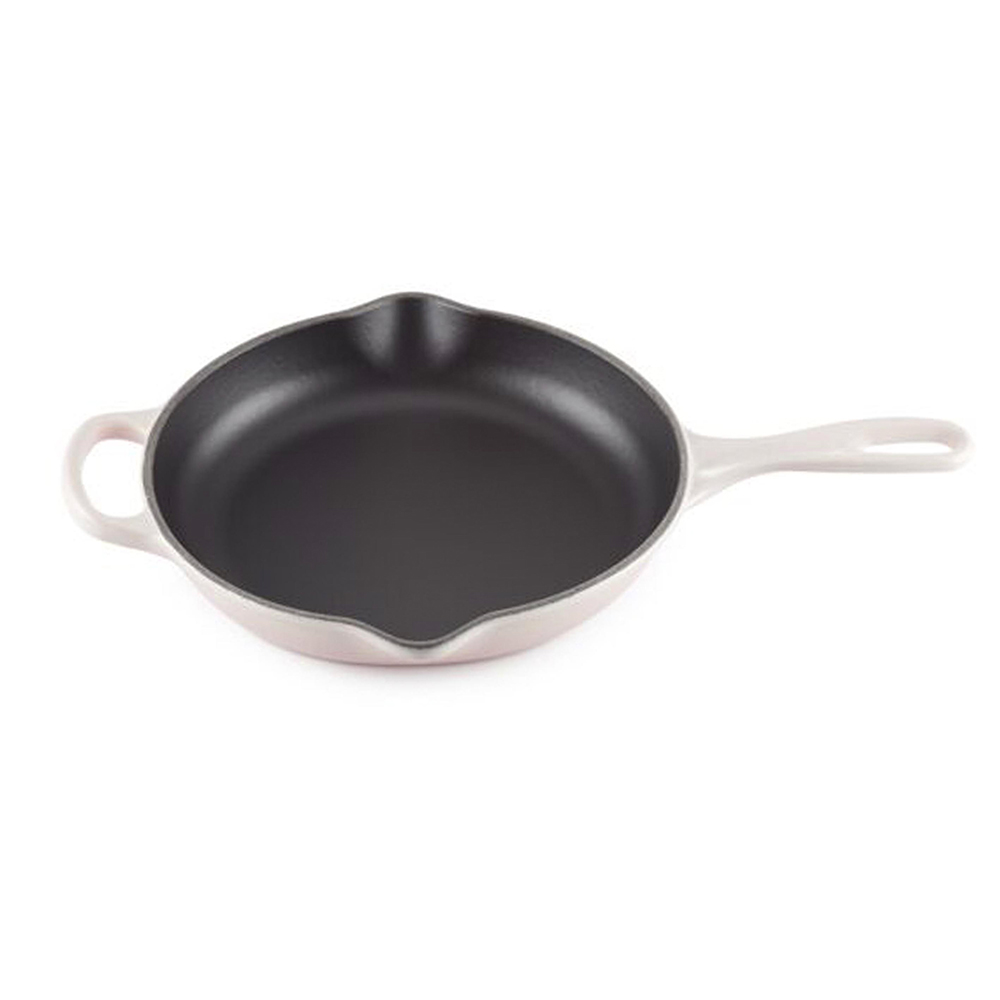 Le Creuset Сковорода 23 см Shell Pink | https://grandposuda.com.ua