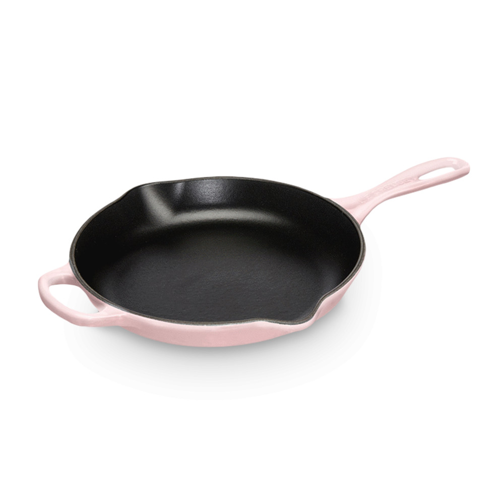 Le Creuset Сковорода 23 см Shell Pink | https://grandposuda.com.ua