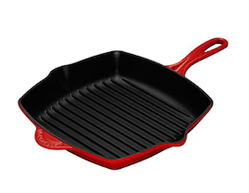 Le Creuset Сковорода гриль 26 см | https://grandposuda.com.ua
