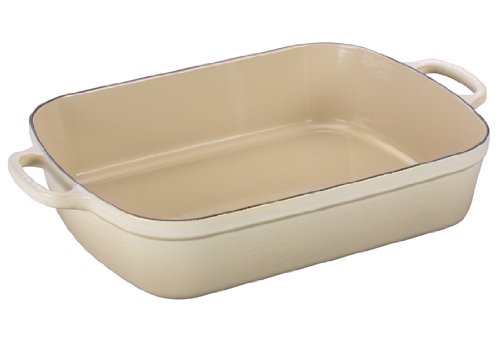 Le Creuset Блюдо прямокутне 33 см, бежевий | https://grandposuda.com.ua