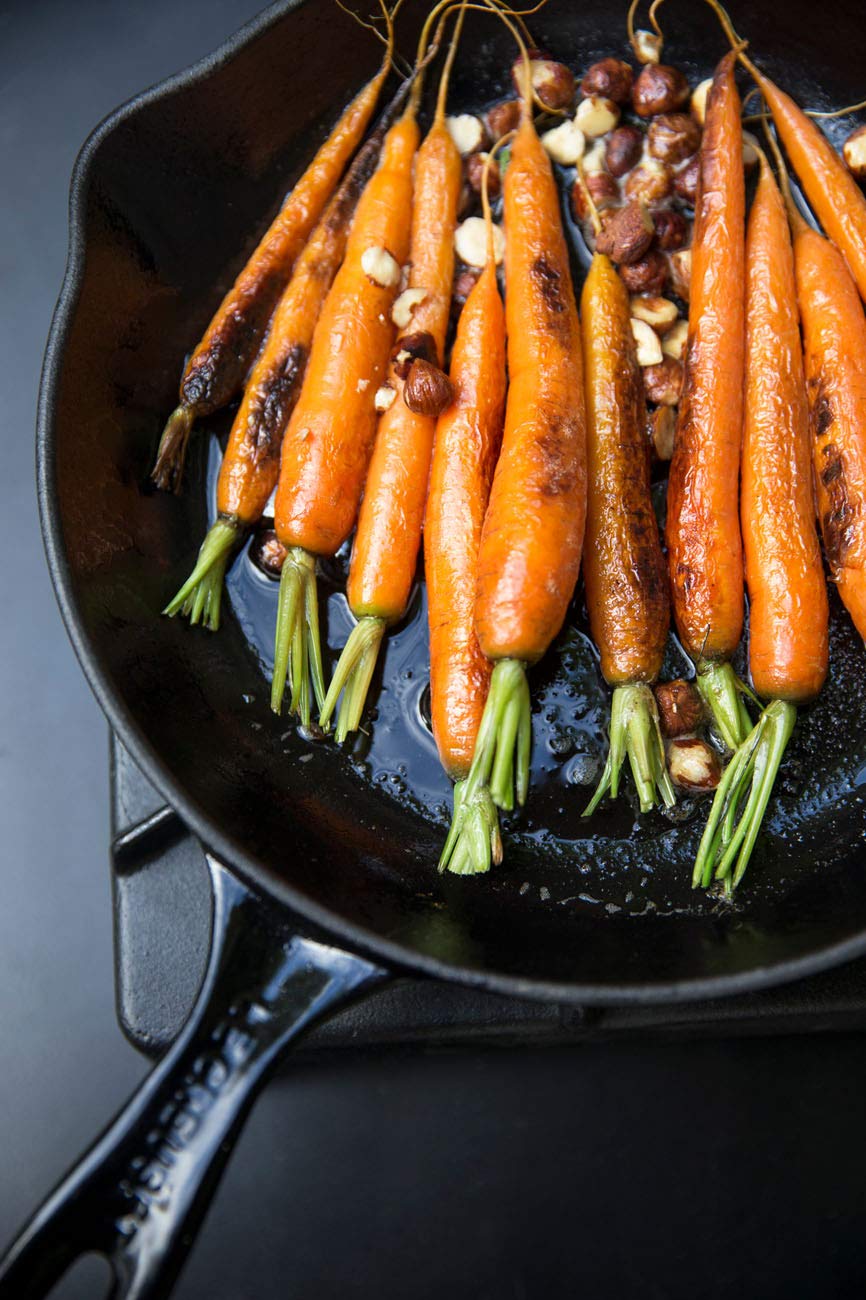 Le Creuset Сковорода чугунная 26 см высокая, черная | https://grandposuda.com.ua