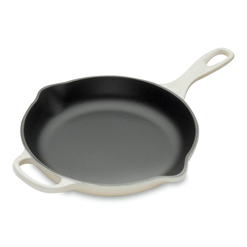 Le Creuset Сковорода 26 см Meringue | https://grandposuda.com.ua
