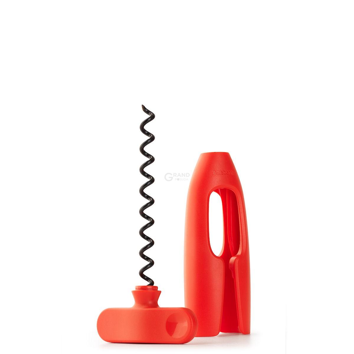 Brabantia Штопор 16 см червоний Tasty Colours | https://grandposuda.com.ua