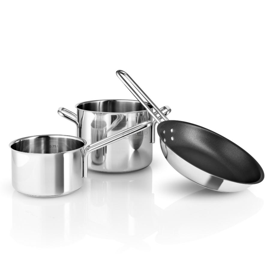 Eva Solo Набір посуду 3 предмета Stainless Steel | https://grandposuda.com.ua