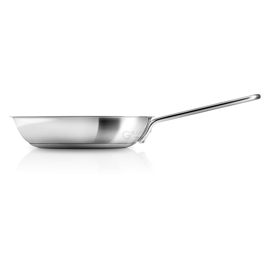 Eva Solo Сковорода Ø 20 см металлик/черная Stainless Steel | https://grandposuda.com.ua
