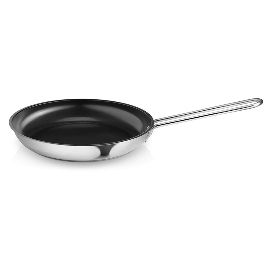 Eva Solo Сковорода Ø 28 см металлик/черная Stainless Steel | https://grandposuda.com.ua