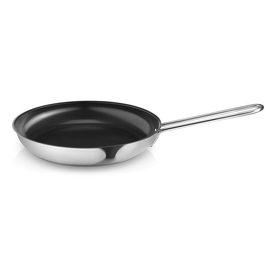 Eva Solo Сковорода Ø 30 см металлик/черная Stainless Steel | https://grandposuda.com.ua