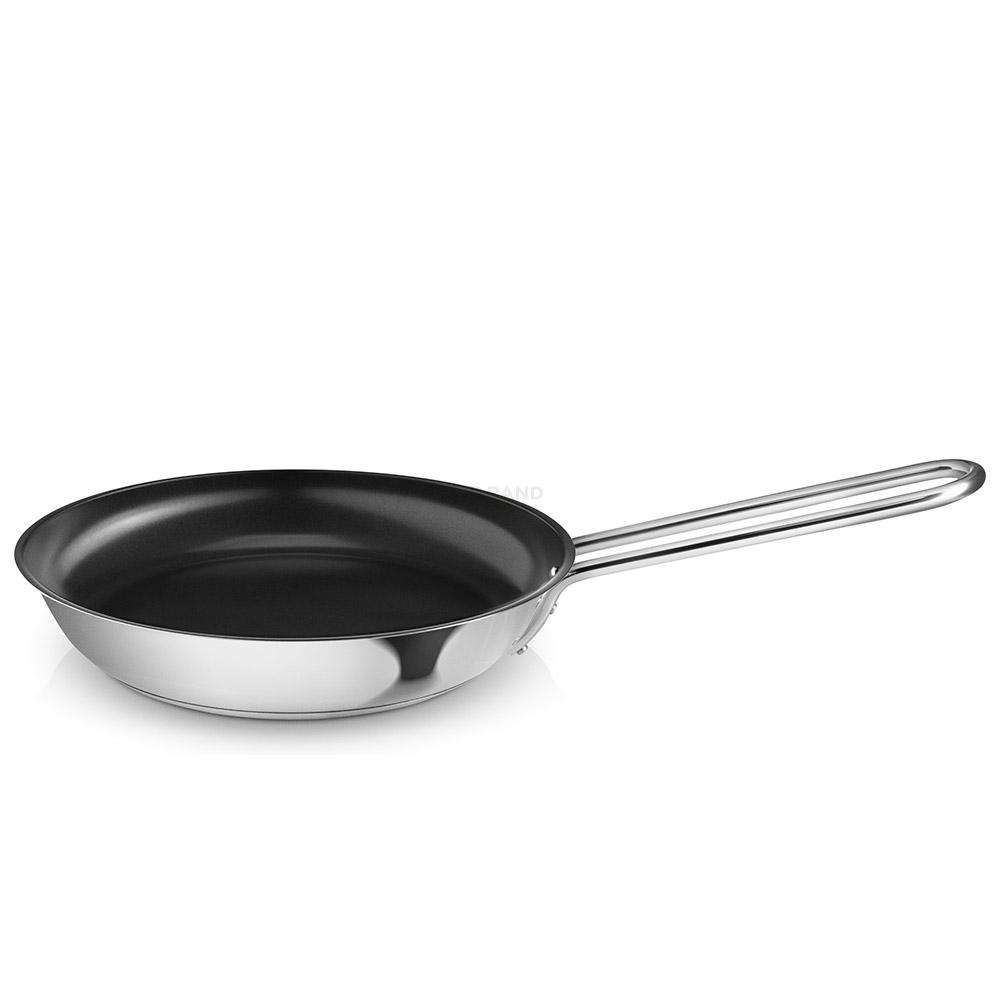 Eva Solo Сковорода Ø 20 см металлик/черная Stainless Steel | https://grandposuda.com.ua