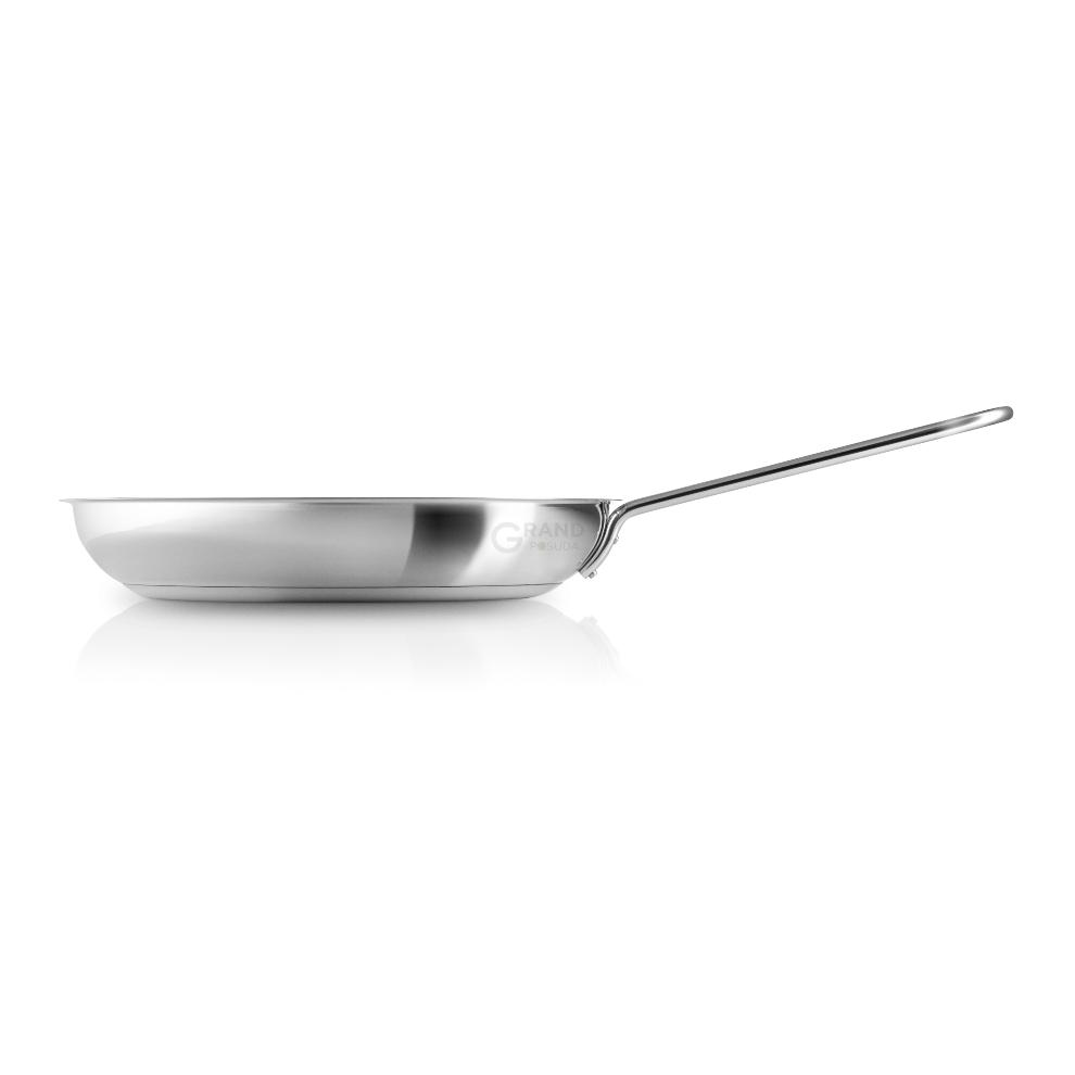 Eva Solo Сковорода Ø 26 см металлик/черная Stainless Steel | https://grandposuda.com.ua