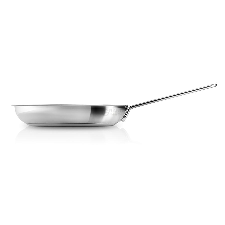 Eva Solo Сковорода Ø 30 см металлик/черная Stainless Steel | https://grandposuda.com.ua
