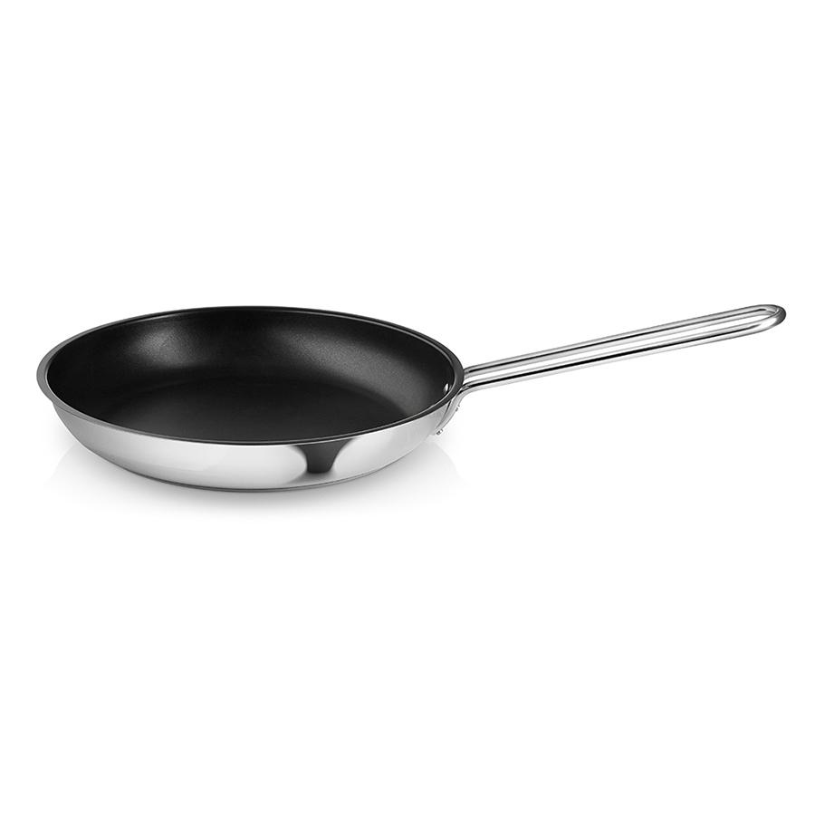 Eva Solo Сковорода Ø 30 см металлик/черная Stainless Steel | https://grandposuda.com.ua