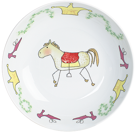 Kahla Тарілка для супу дитяча 18 см Kiddie Tableware Fairy-Tale Princess | https://grandposuda.com.ua