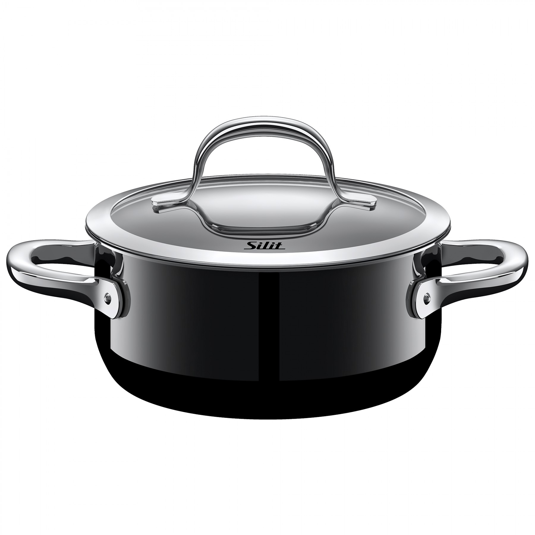 Silit Каструля 16 см Passion Colours Black | https://grandposuda.com.ua