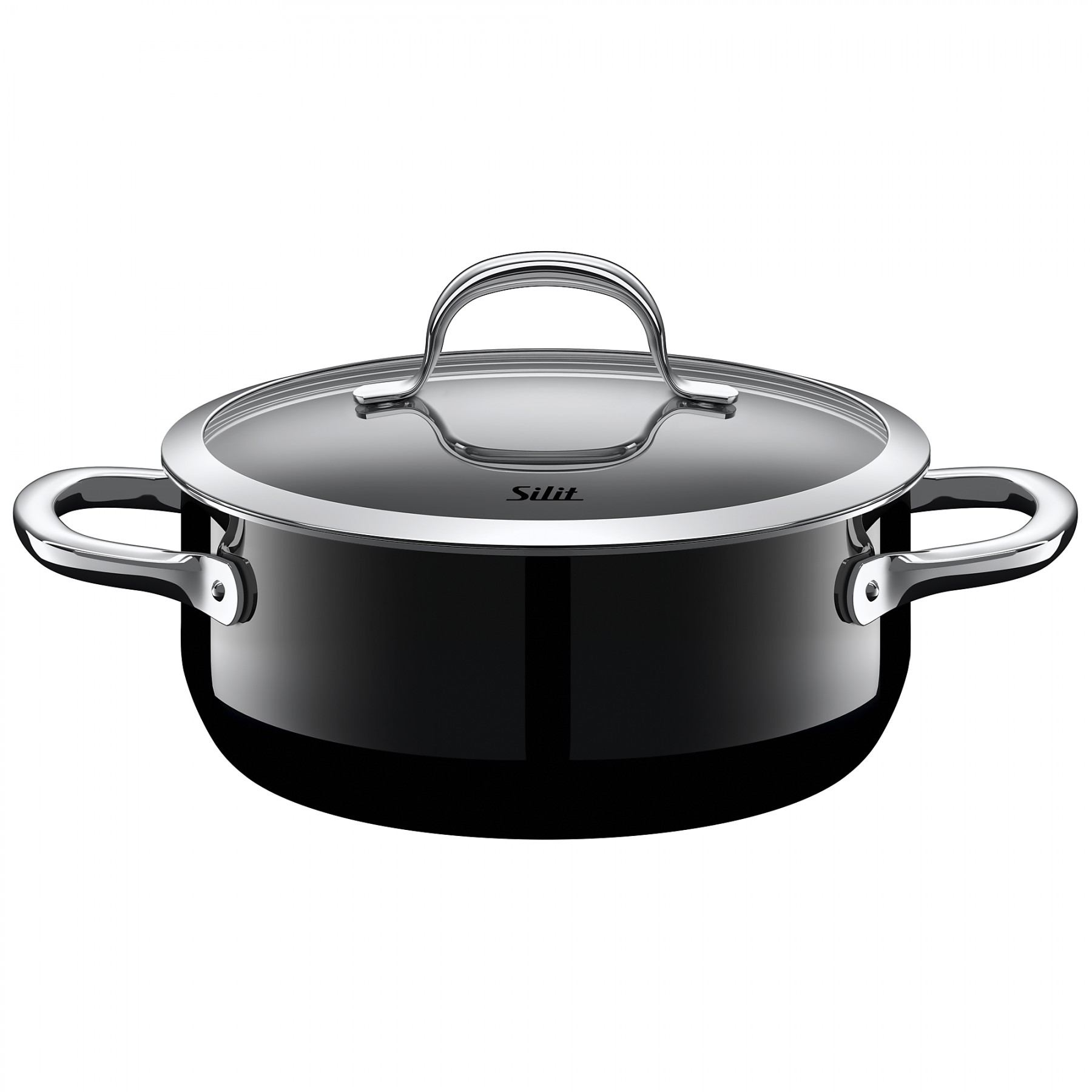Silit Каструля 20 см Passion Colours Black | https://grandposuda.com.ua