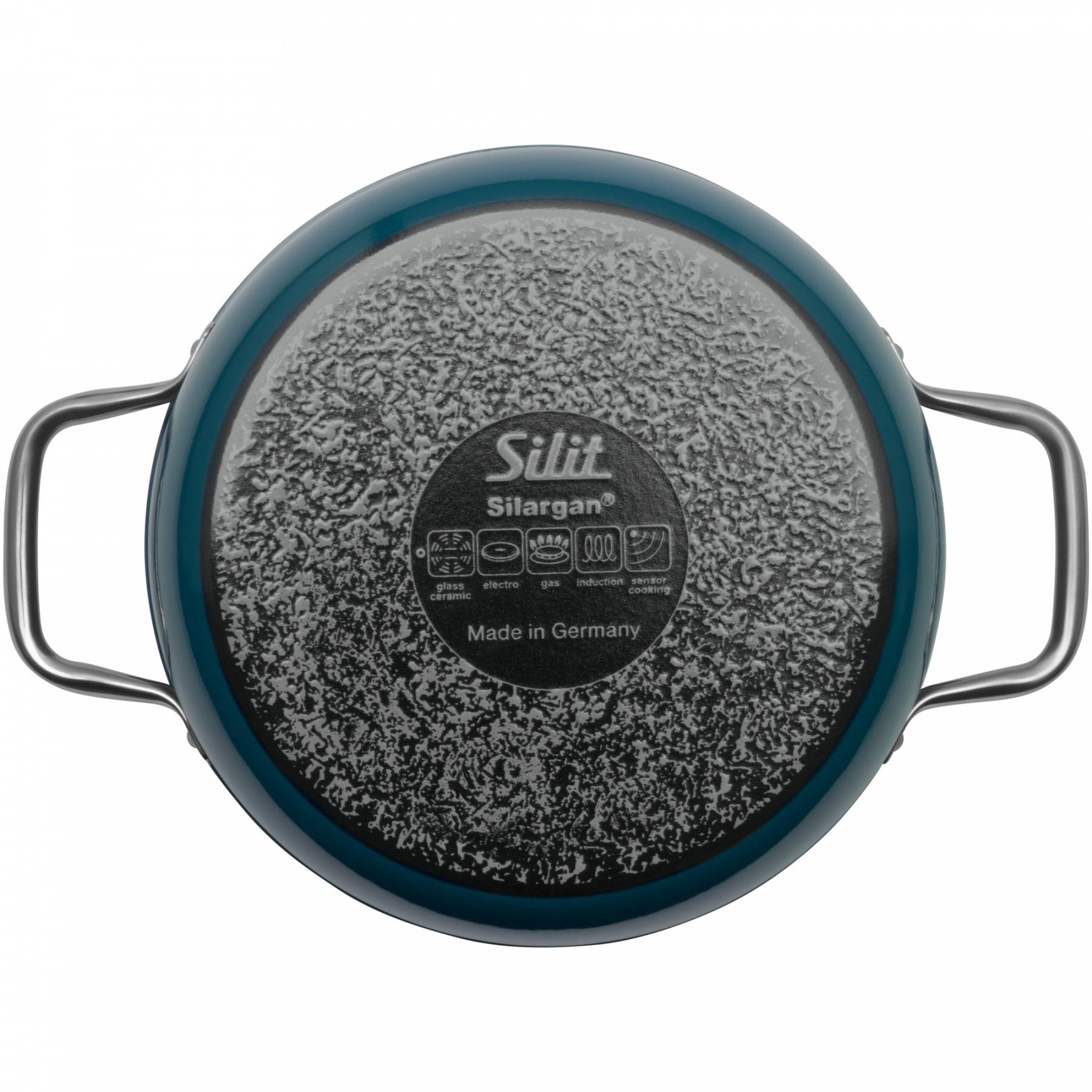 Silit Каструля 22 см, зеленувато-синя Compact | https://grandposuda.com.ua