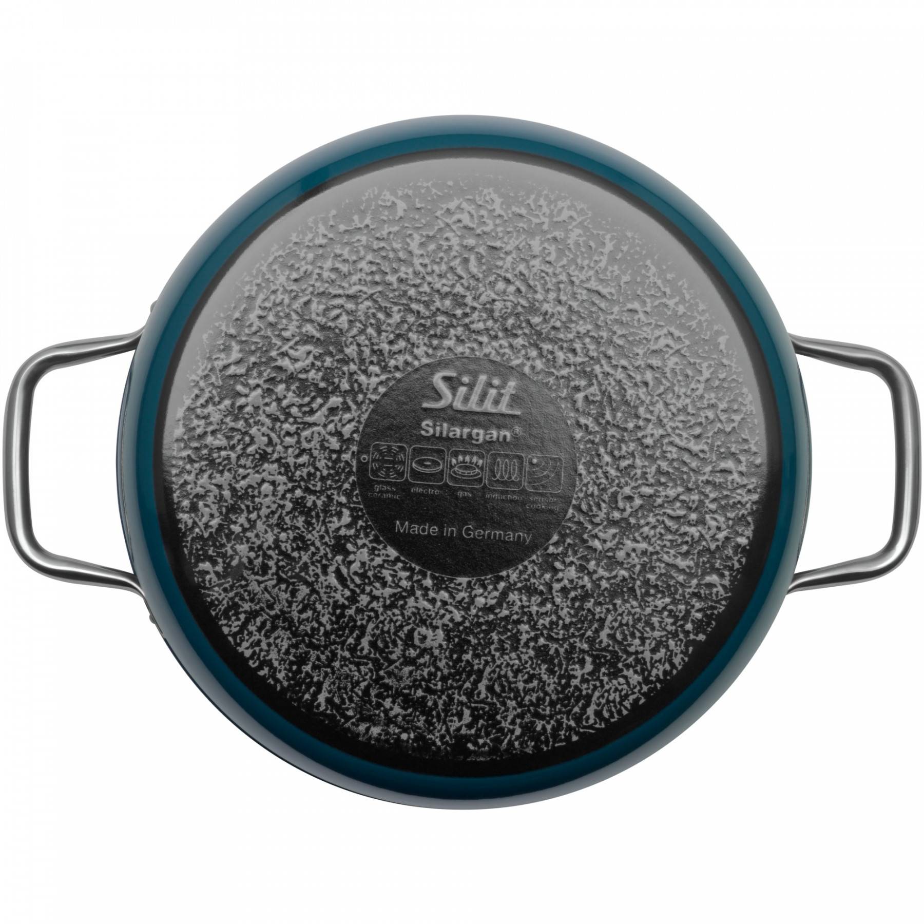 Silit Каструля 24 см, зеленувато-синя Compact | https://grandposuda.com.ua