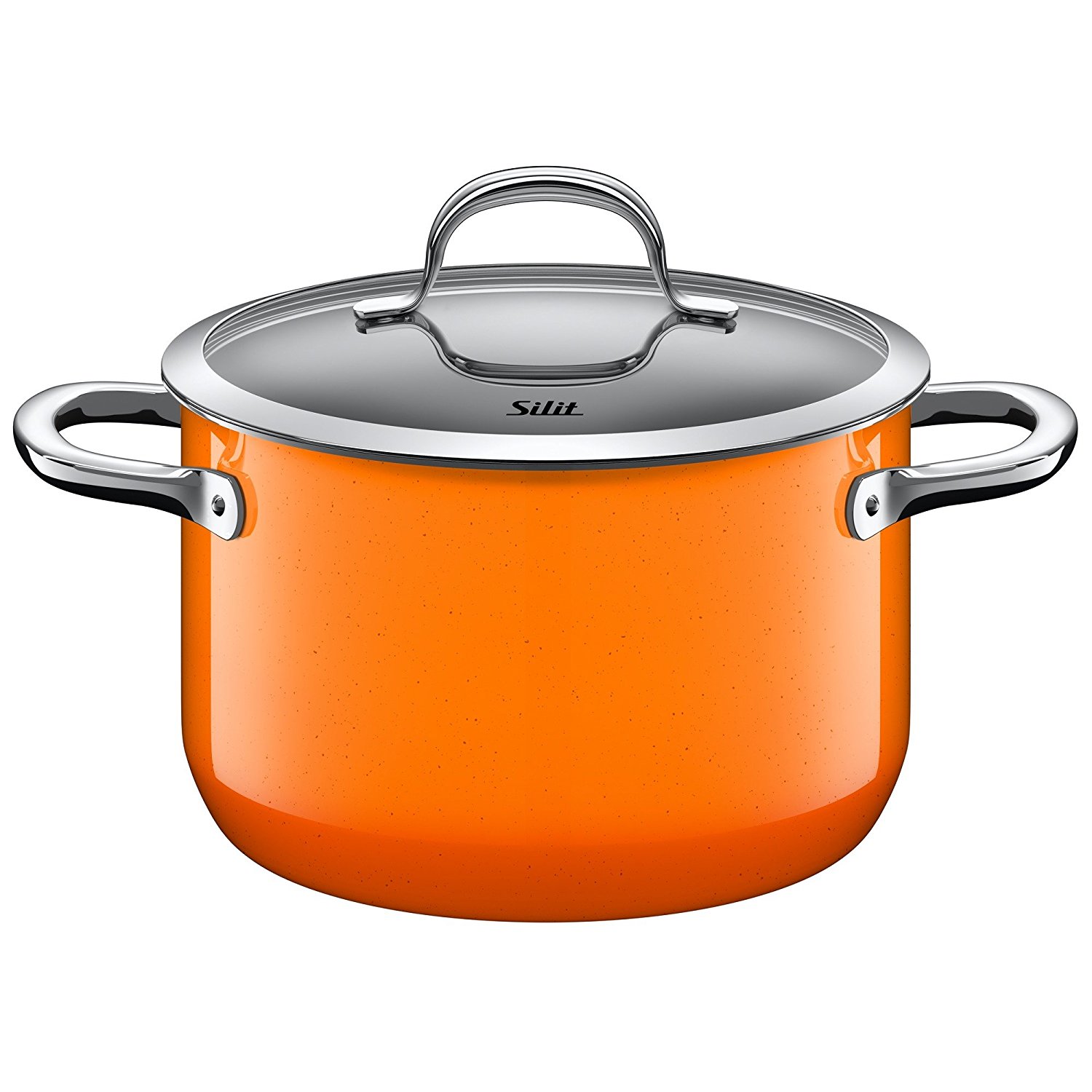 Silit Каструля з кришкою 20 см, глибока Passion Orange | https://grandposuda.com.ua