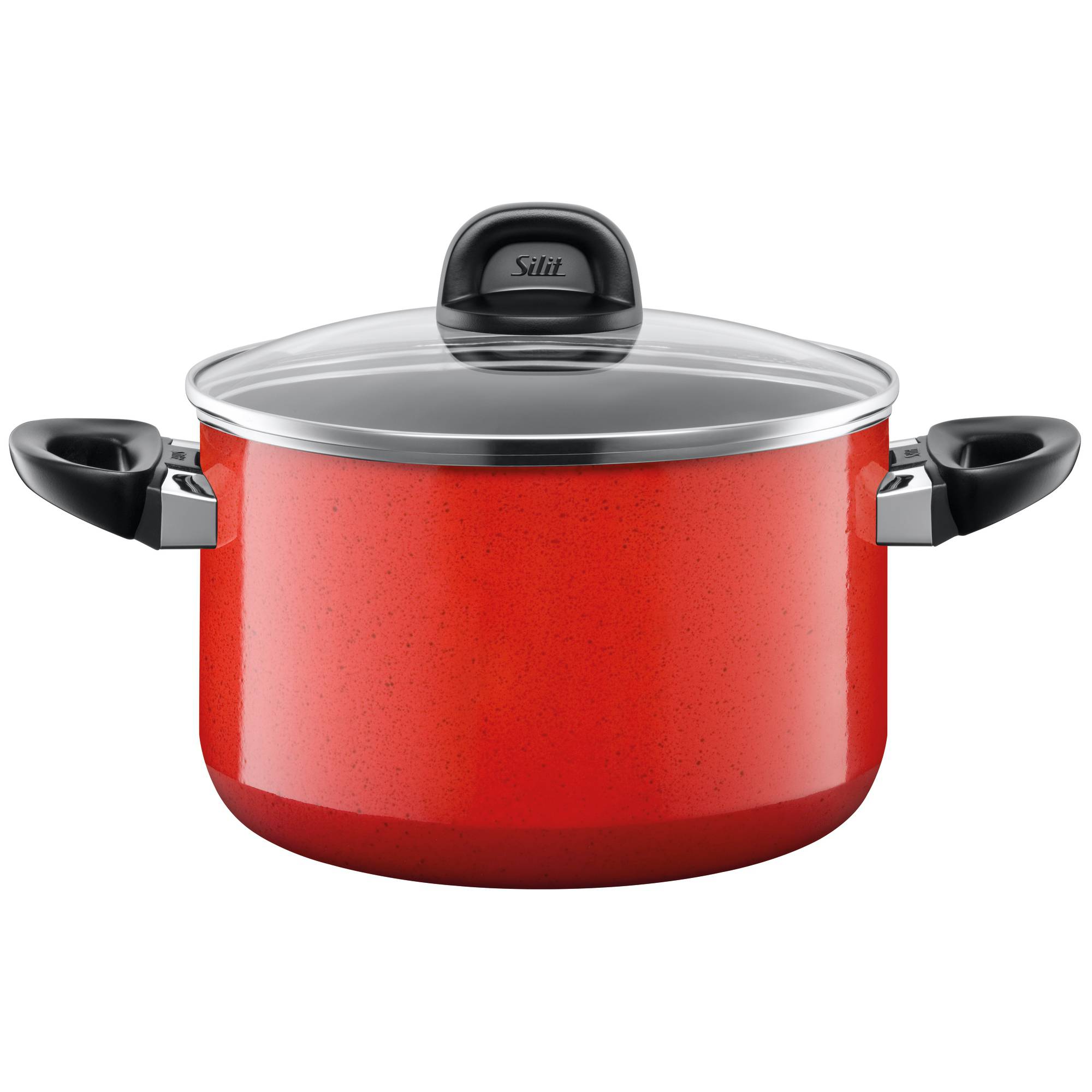 Silit Каструля з кришкою 6,4 л Rojo | https://grandposuda.com.ua