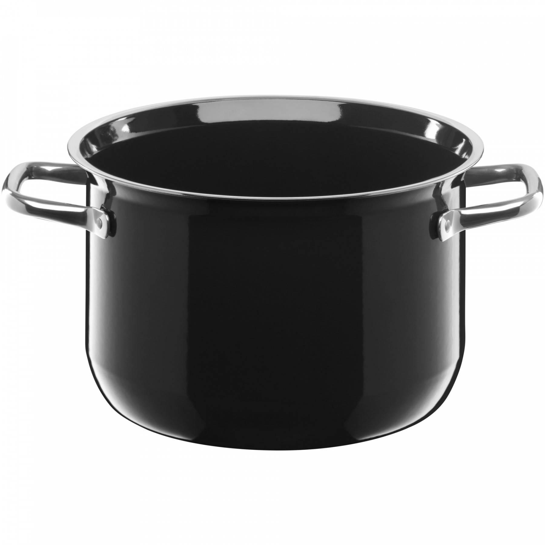 Silit Каструля висока 22 см, чорна Compact | https://grandposuda.com.ua