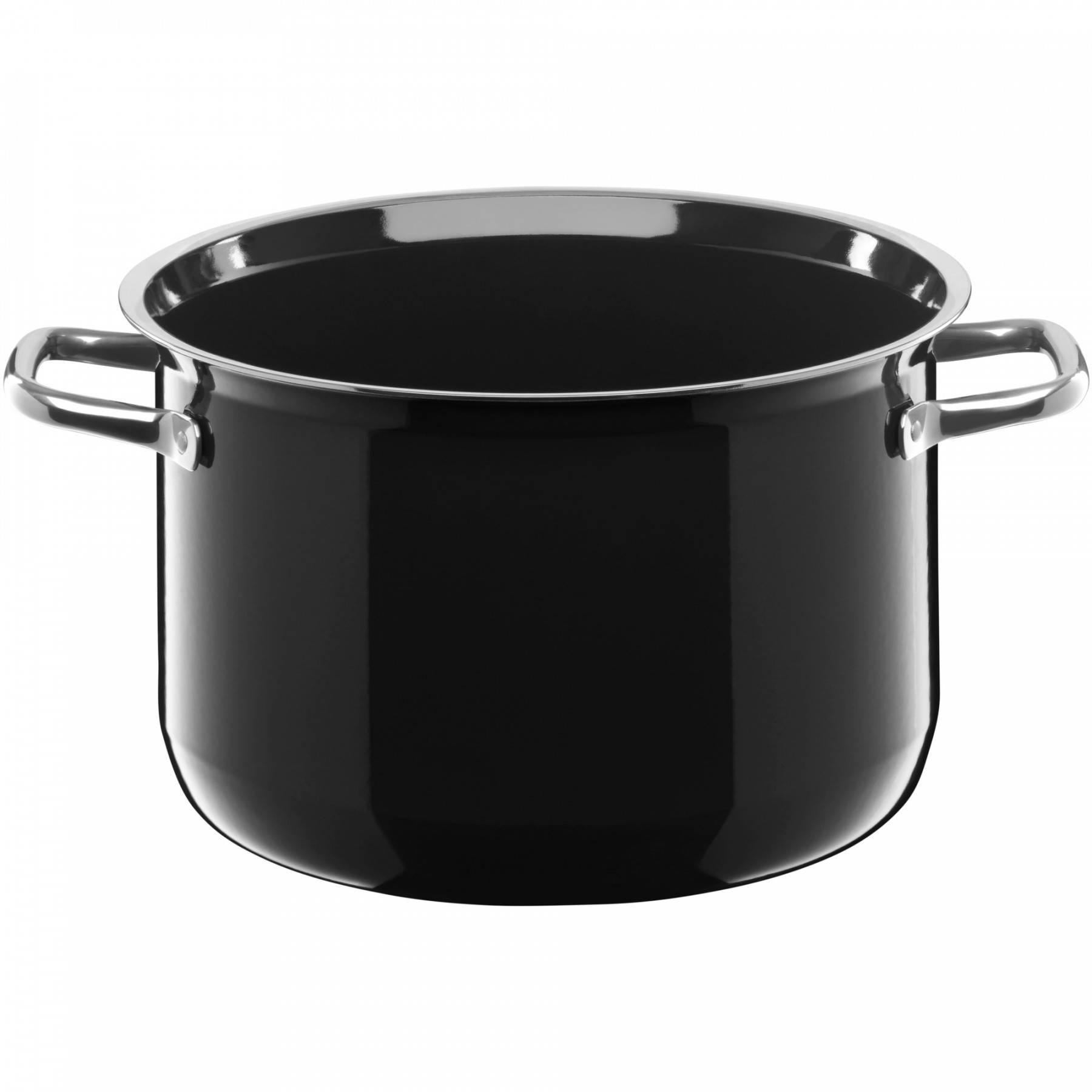 Silit Каструля висока 24 см, чорна Compact | https://grandposuda.com.ua
