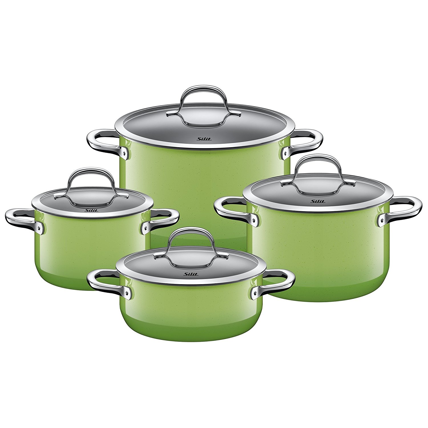 Silit Набір каструль 4 предмета Passion Green | https://grandposuda.com.ua