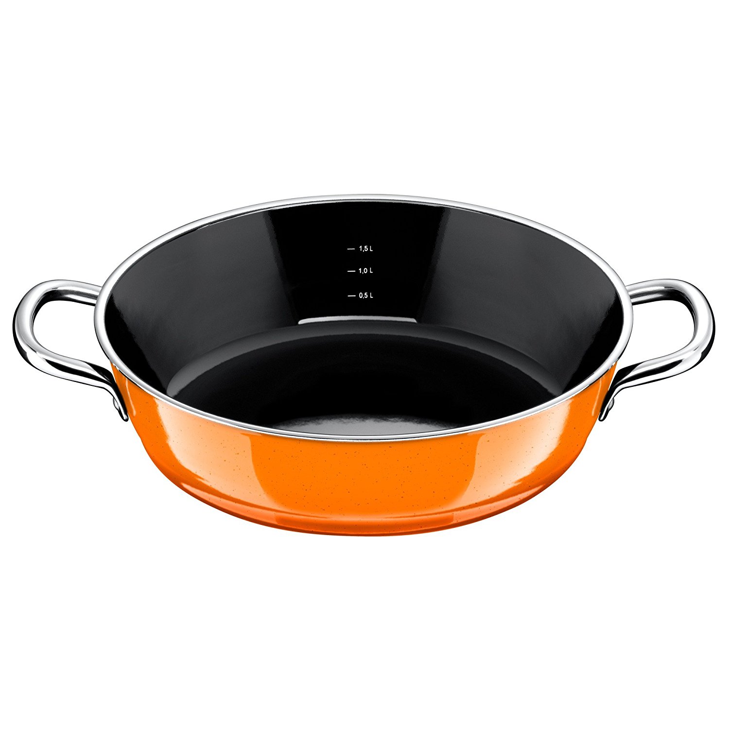 Silit Сковорода для тушкування 24 см Passion Orange | https://grandposuda.com.ua