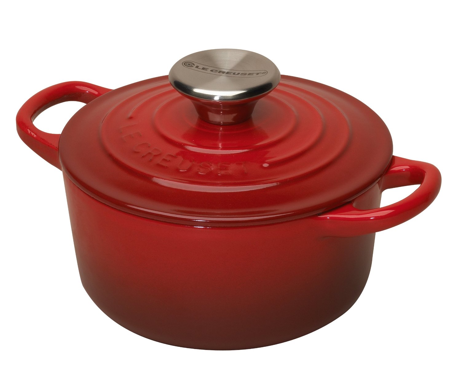 Le Creuset Кастрюля / жаровня 0,3 л, красный | https://grandposuda.com.ua