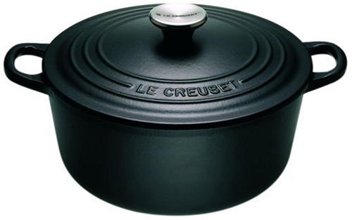 Le Creuset Каструля / жаровня 26 см, чорний | https://grandposuda.com.ua