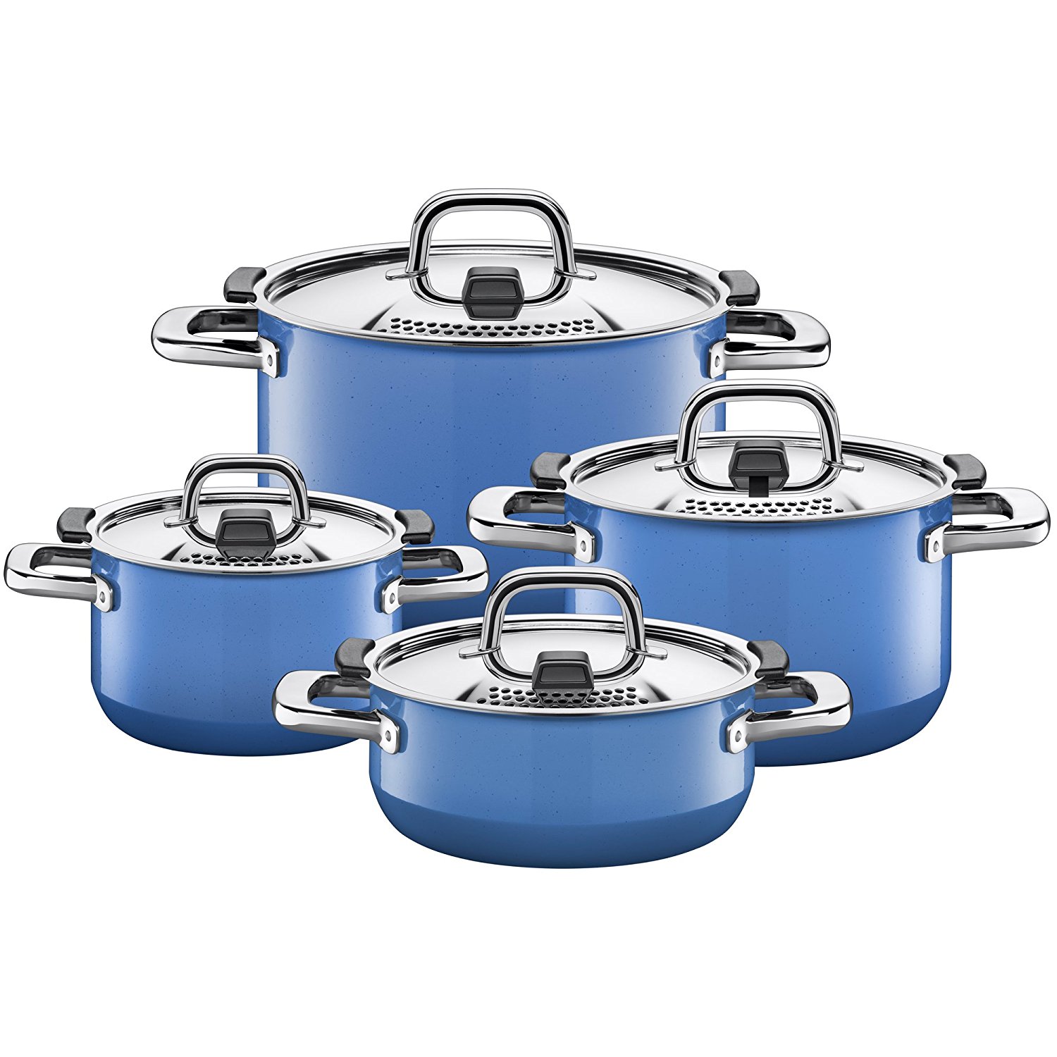 Silit Набор кастрюль 4 предмета Nature Blue | https://grandposuda.com.ua