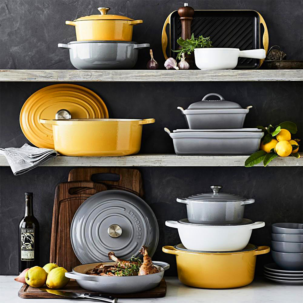 Le Creuset Казан 26 см Citrus | https://grandposuda.com.ua