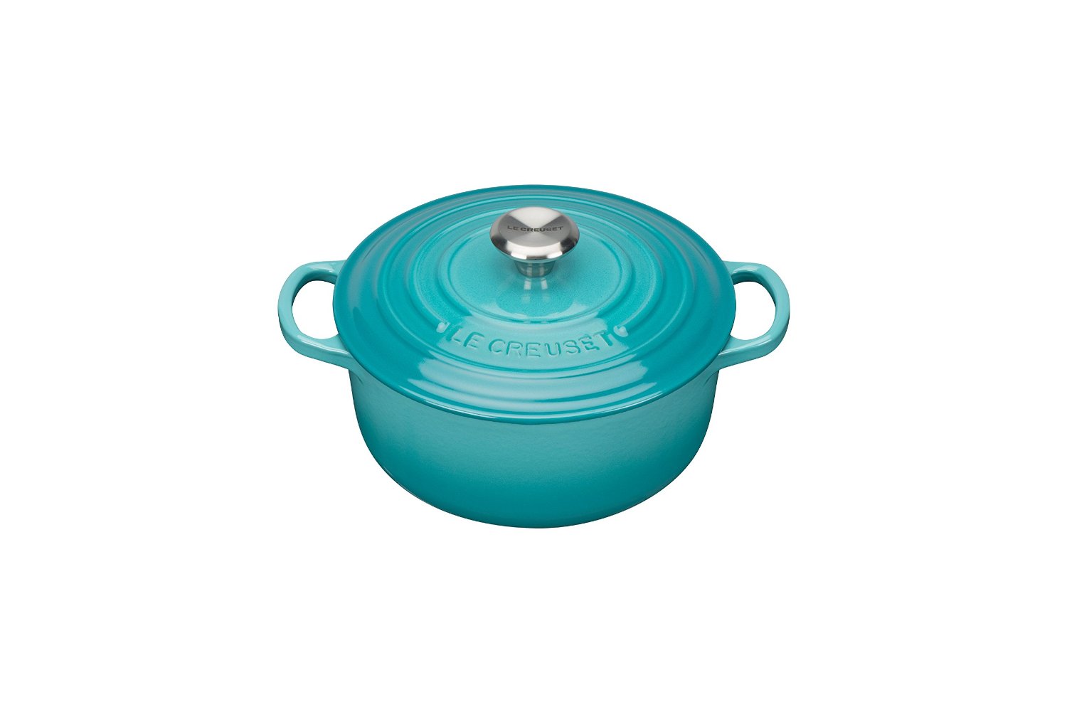 Le Creuset Каструля / жаровня 20 см, блакитний | https://grandposuda.com.ua