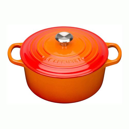 Le Creuset Каструля / жаровня 22 см, помаранчевий Le Creuset Каструля / жаровня 22 см, помаранчевий | https://grandposuda.com.ua