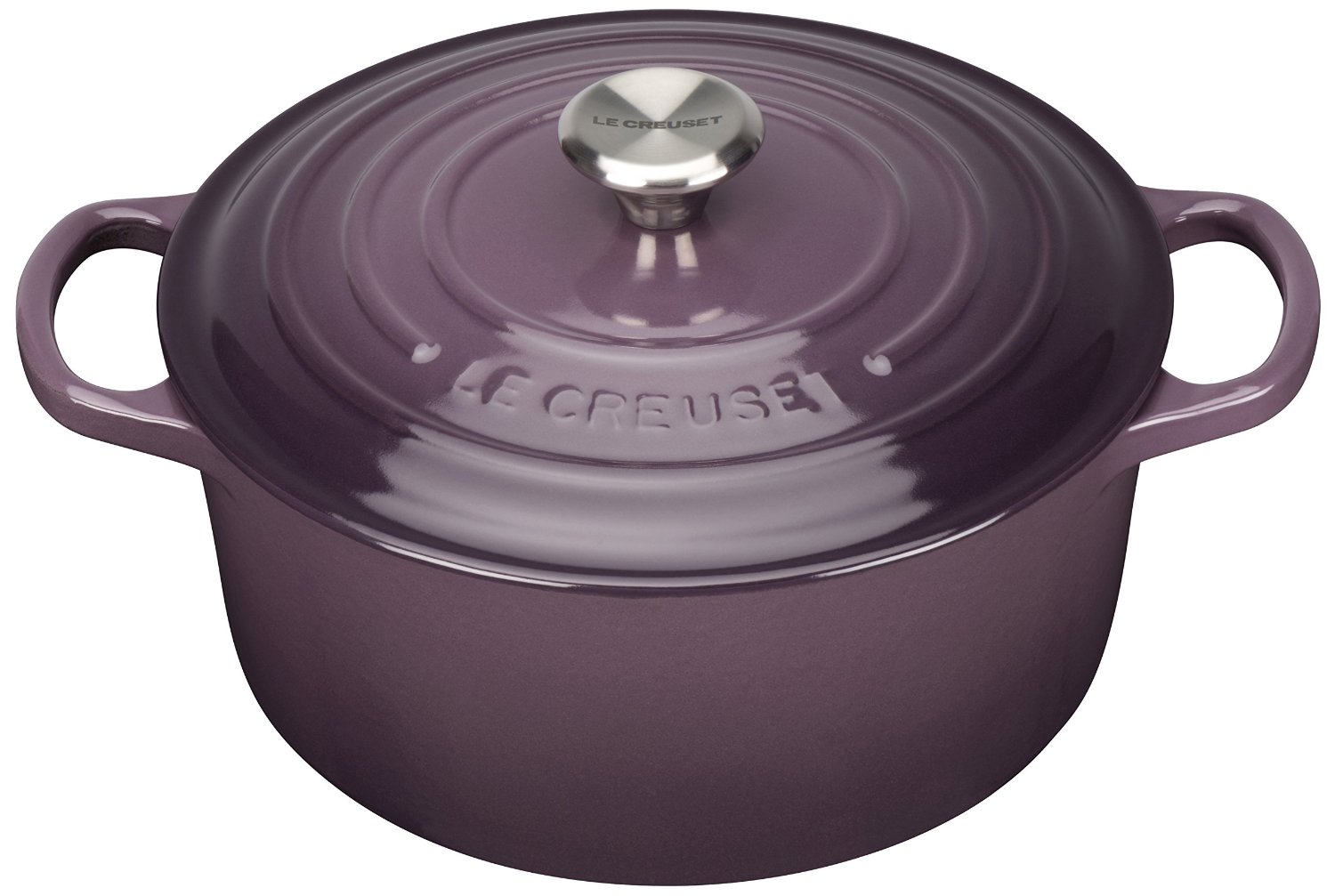 Le Creuset Каструля / жаровня 22 см, фіолетовий | https://grandposuda.com.ua