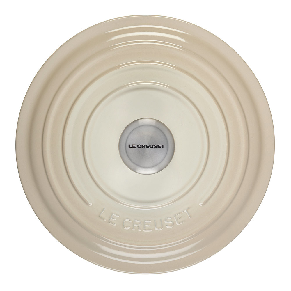 Le Creuset Каструля кругла 3,3 л меренга Meringue | https://grandposuda.com.ua