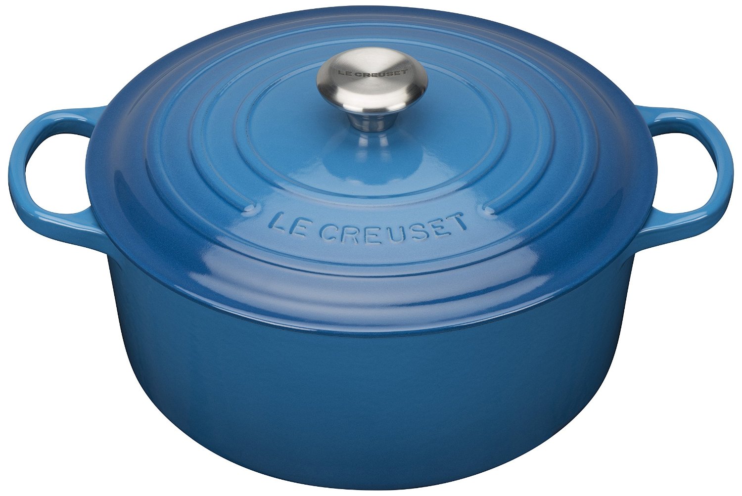 Le Creuset Каструля / жаровня 28 см, синій марсель | https://grandposuda.com.ua