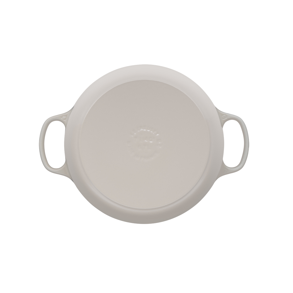 Le Creuset Кастрюля/жаровня 28 см Meringue | https://grandposuda.com.ua