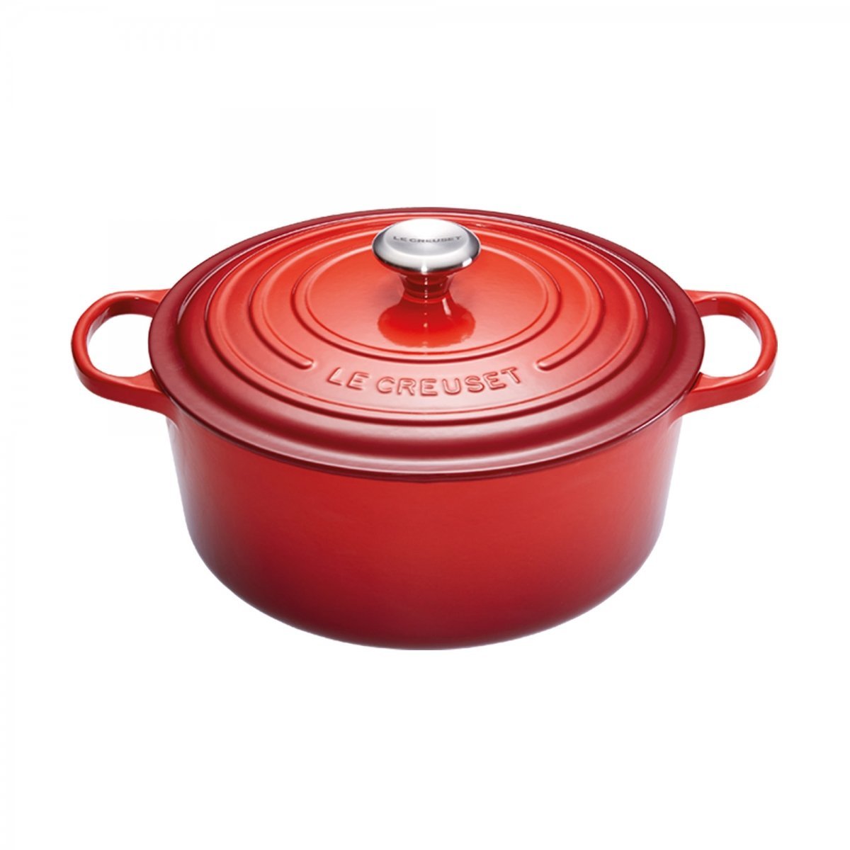 Le Creuset Каструля / жаровня 30 см, червоний | https://grandposuda.com.ua