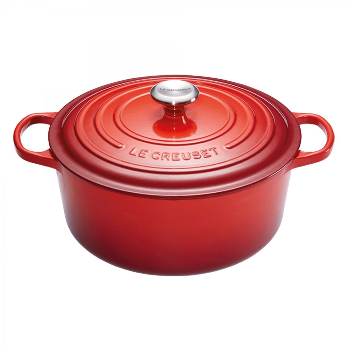 Le Creuset Каструля / жаровня 34 см, червоний | https://grandposuda.com.ua