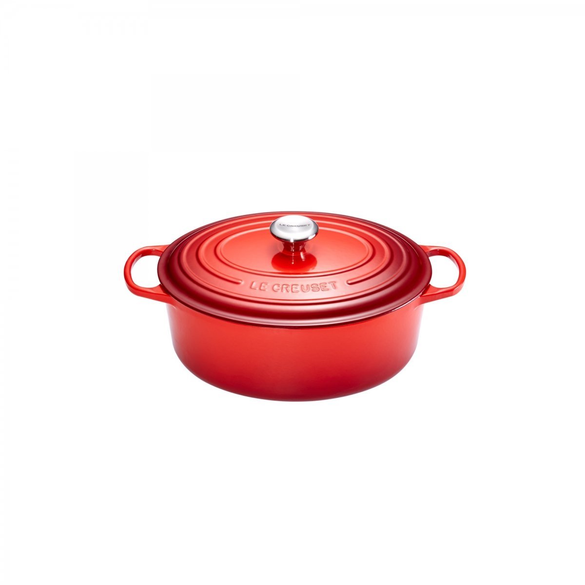 Le Creuset Гусятниця / жаровня 17 см, вишневый | https://grandposuda.com.ua