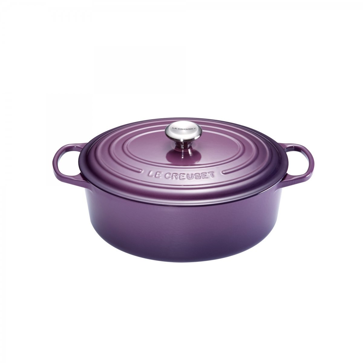 Le Creuset Гусятниця / жаровня 27 см, фиолетовый | https://grandposuda.com.ua