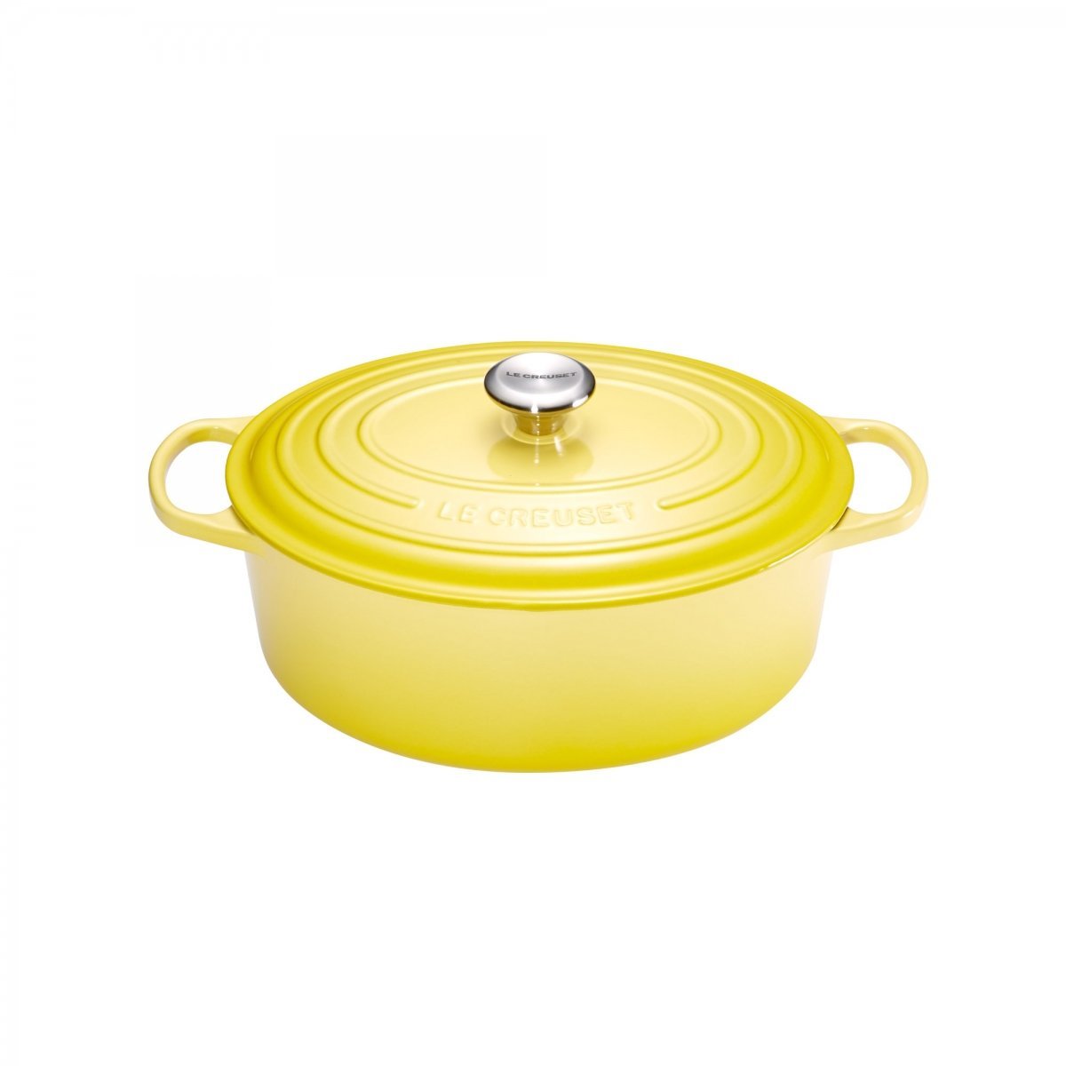 Le Creuset Гусятниця / жаровня 27 см, желтый | https://grandposuda.com.ua
