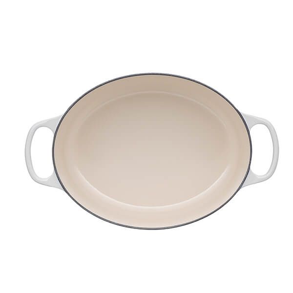 Le Creuset Форма для запікання овальна 4,7 л меренга Meringue | https://grandposuda.com.ua