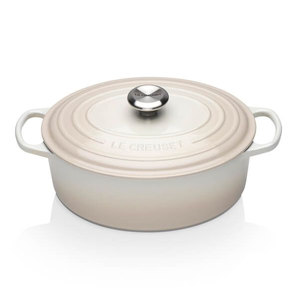 Le Creuset Форма для запікання овальна 4,7 л меренга Meringue | https://grandposuda.com.ua