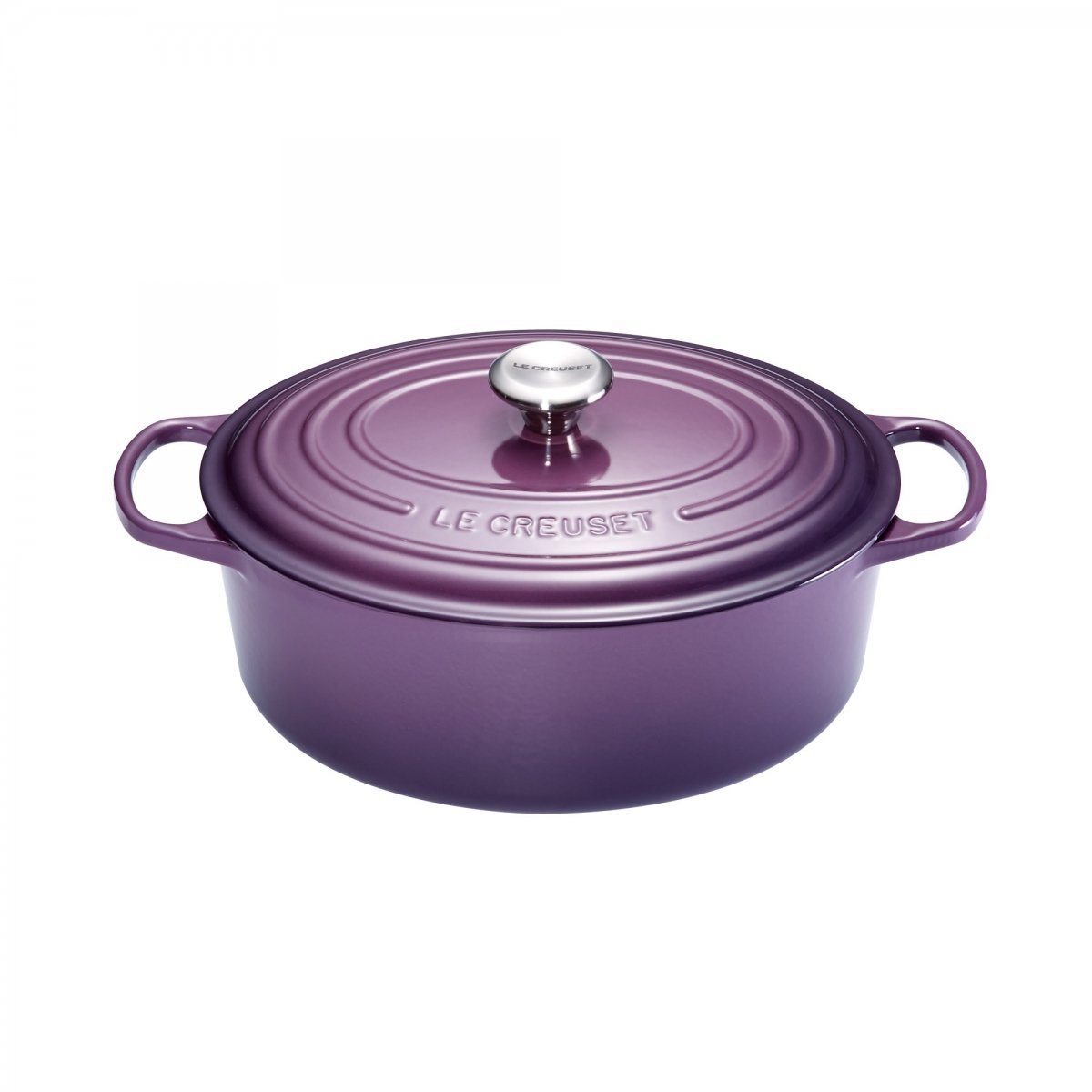 Le Creuset Гусятниця / жаровня 31 см, фиолетовый | https://grandposuda.com.ua