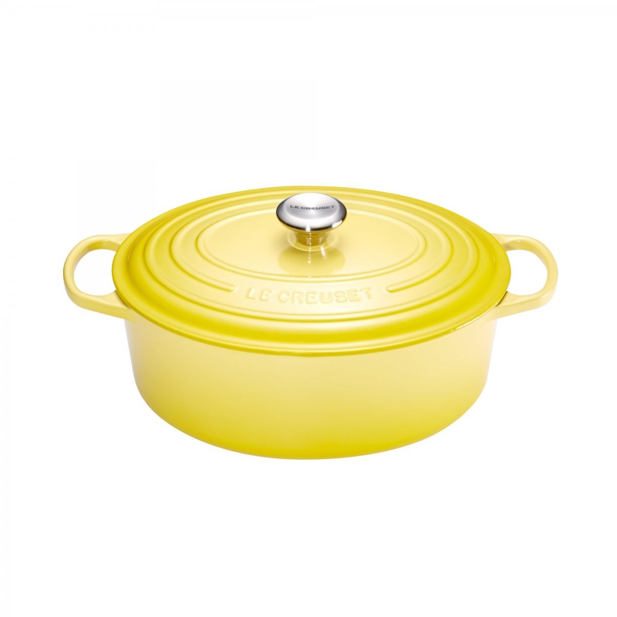Le Creuset Гусятниця / жаровня 31 см, желтый | https://grandposuda.com.ua
