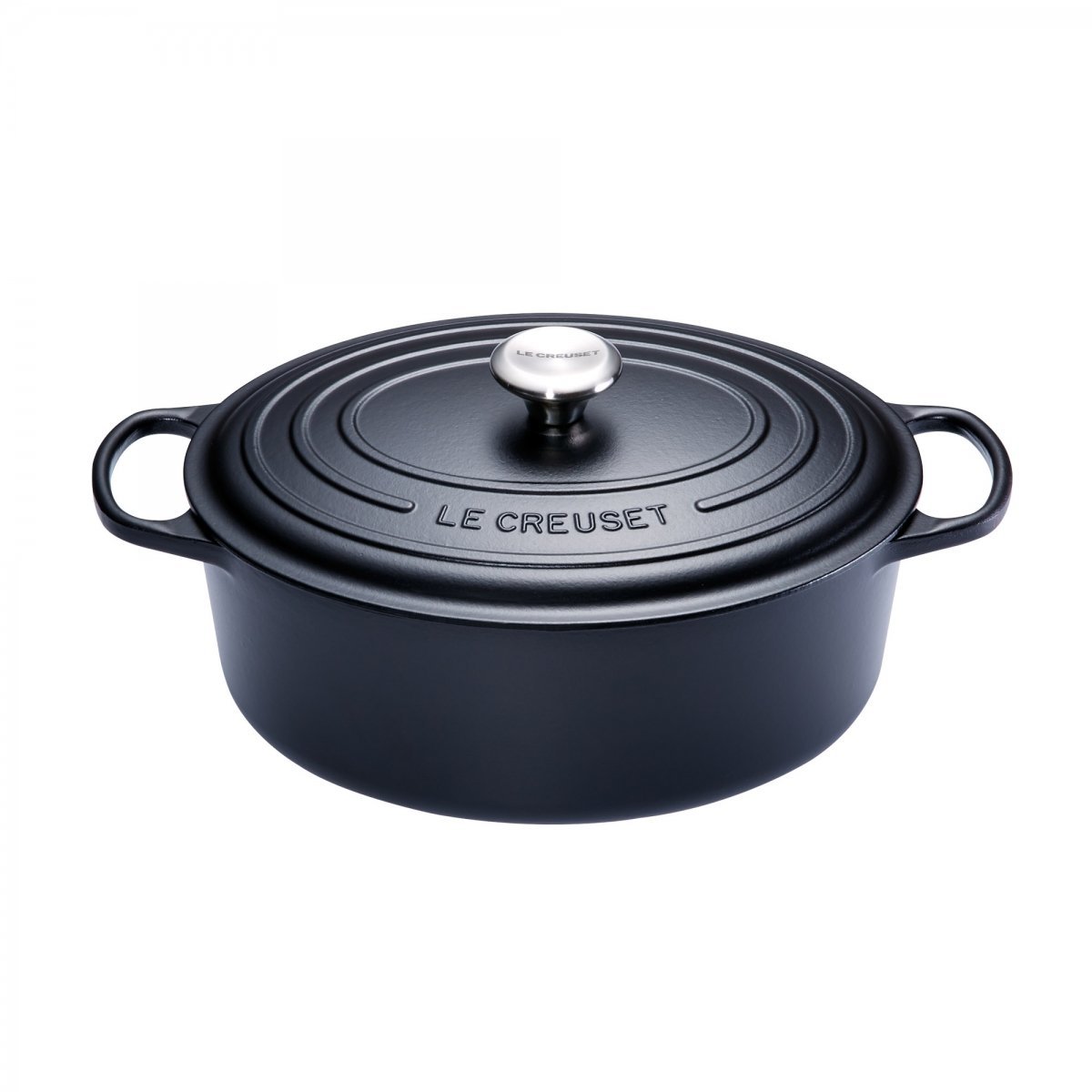 Le Creuset Гусятниця / жаровня 33 см, черный | https://grandposuda.com.ua