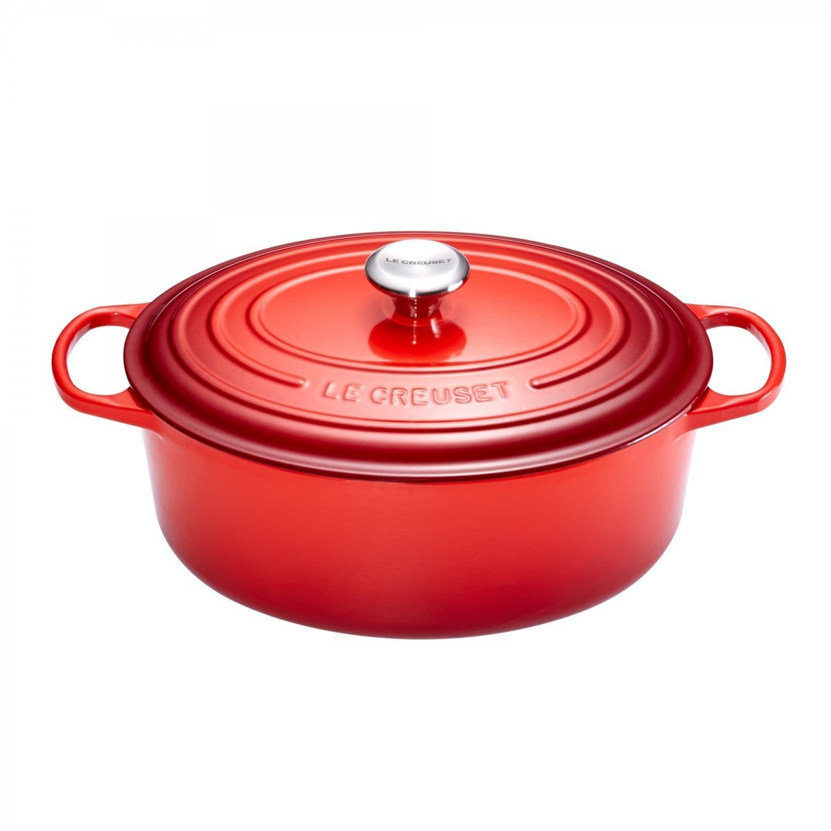 Le Creuset Гусятниця / жаровня 35 см, красный | https://grandposuda.com.ua