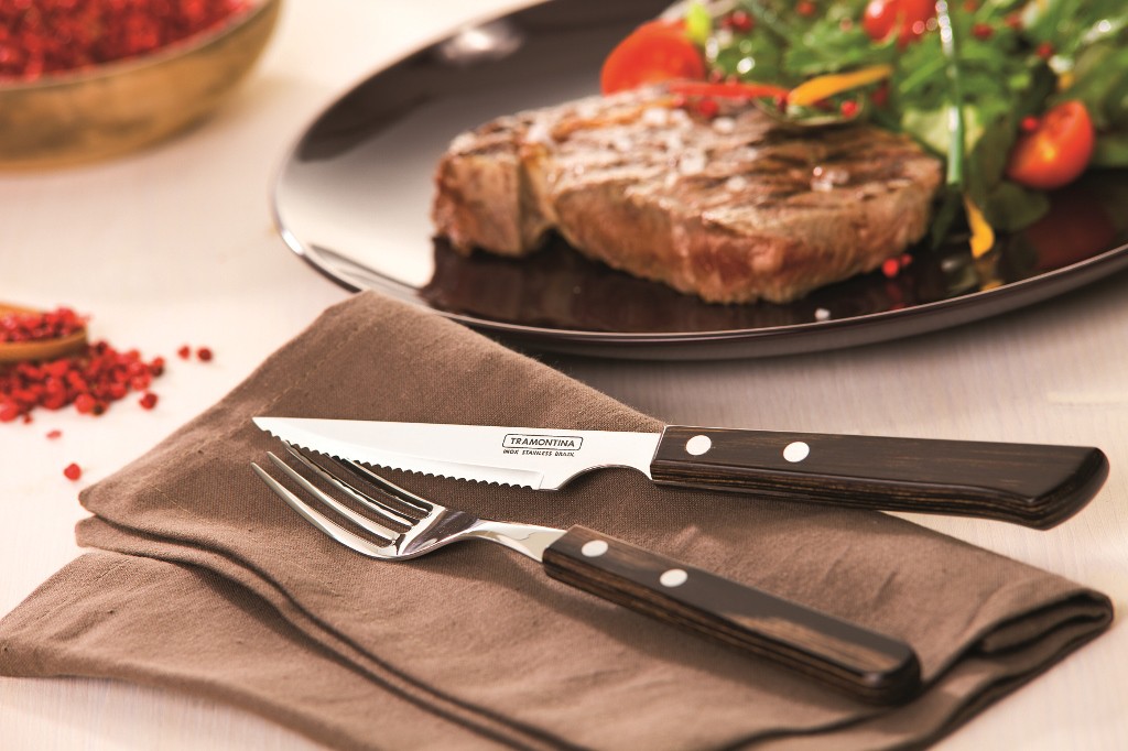 Tramontina Прилади для стейка / піци набір 12 предметів Steakbesteck | https://grandposuda.com.ua