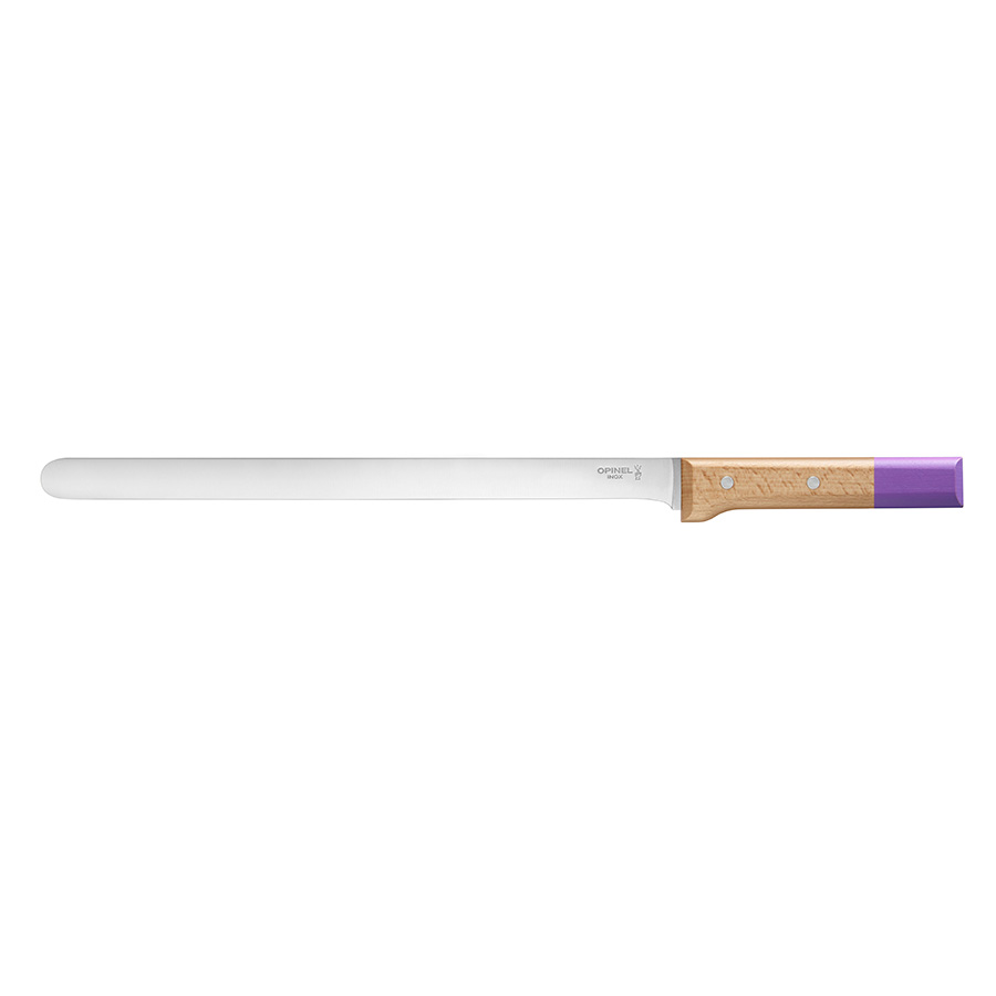 Opinel Ніж кухонний 30 см металік / ліловий Parallele | https://grandposuda.com.ua