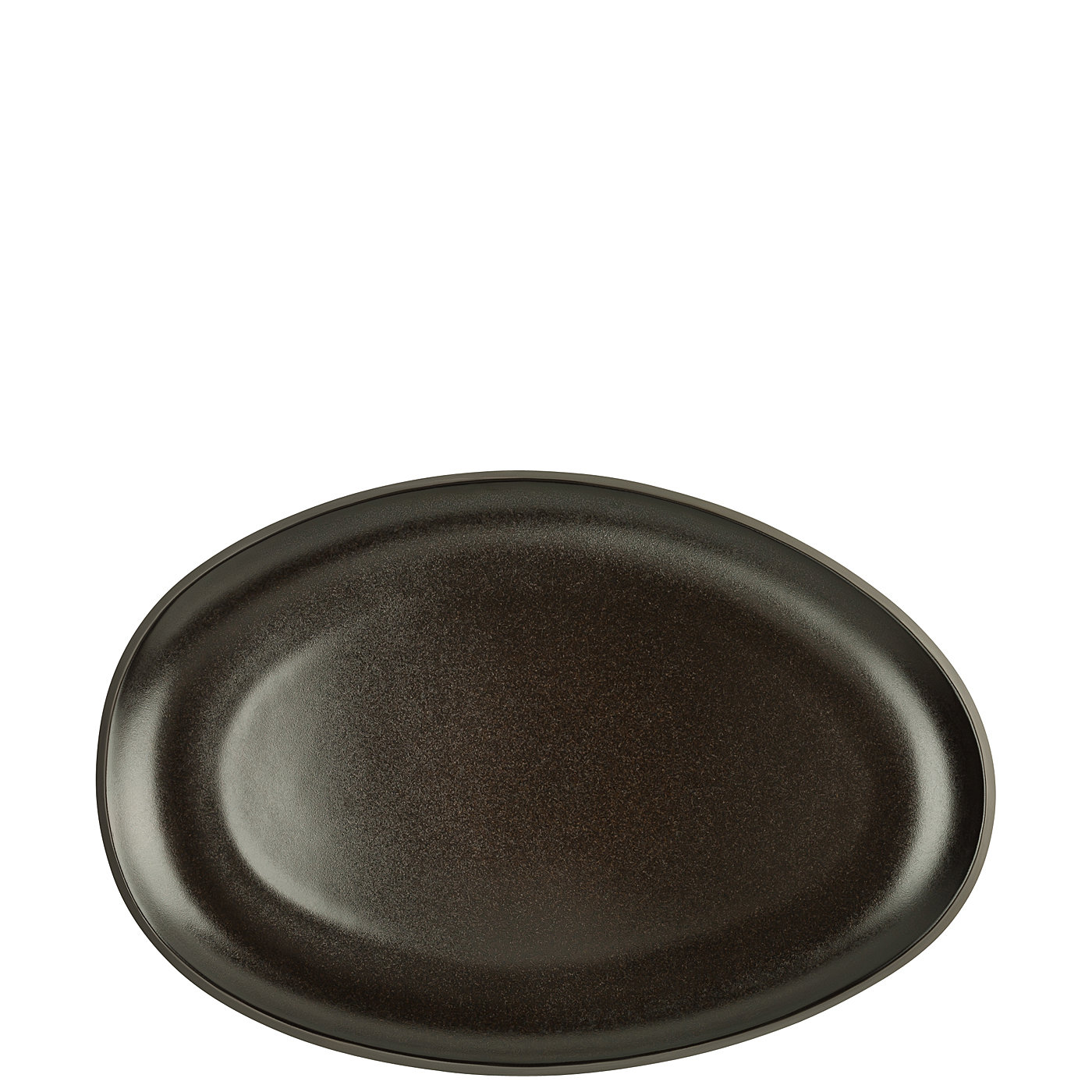 Rosenthal Блюдо овальное 28 см Slate Grey Junto | https://grandposuda.com.ua